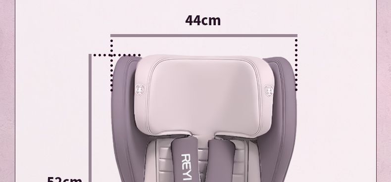 Simple rear seat safety seat for 12-year-olds, suitable for portable folding car seats for older children, children's car seat with cotton upholstery