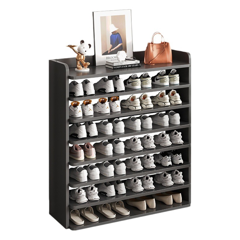 Zapatero simple puerta hogar cielo estrellado negro almacenamiento artefacto ahorro de espacio 2023 nuevo popular partición estante zapato gabinete