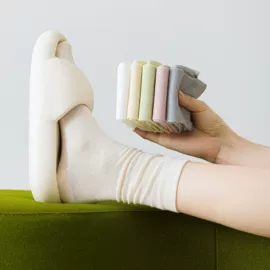 运动休闲棉袜;其他袜子;堆堆袜