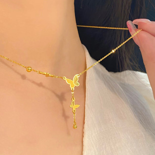 ��ʽ�p�ݺ������K����Ů����ٴ�߼���18K��ɫ�i��朲���ɫ