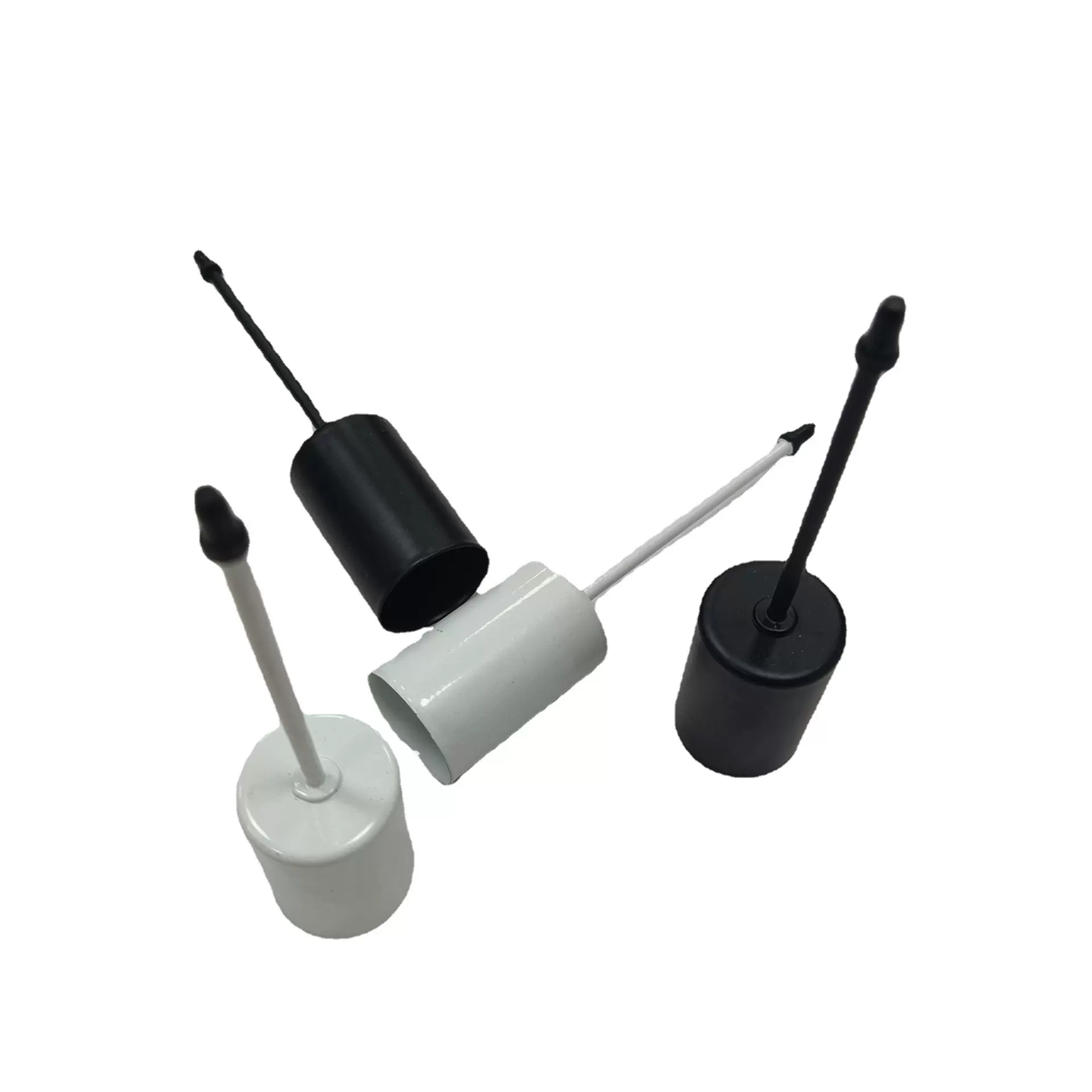 包邮跨境现货黑色烛杯金属电镀烛台圣诞铁艺尖头钉蜡烛杯摆件批发