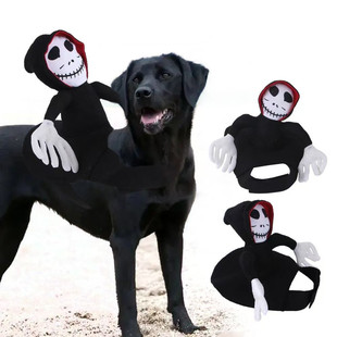 Pet Dog and Cat Transformation Costume, Little Ghost Riding Costume, Dog Transformation Costume, Cospaly Halloween Cat Costume
