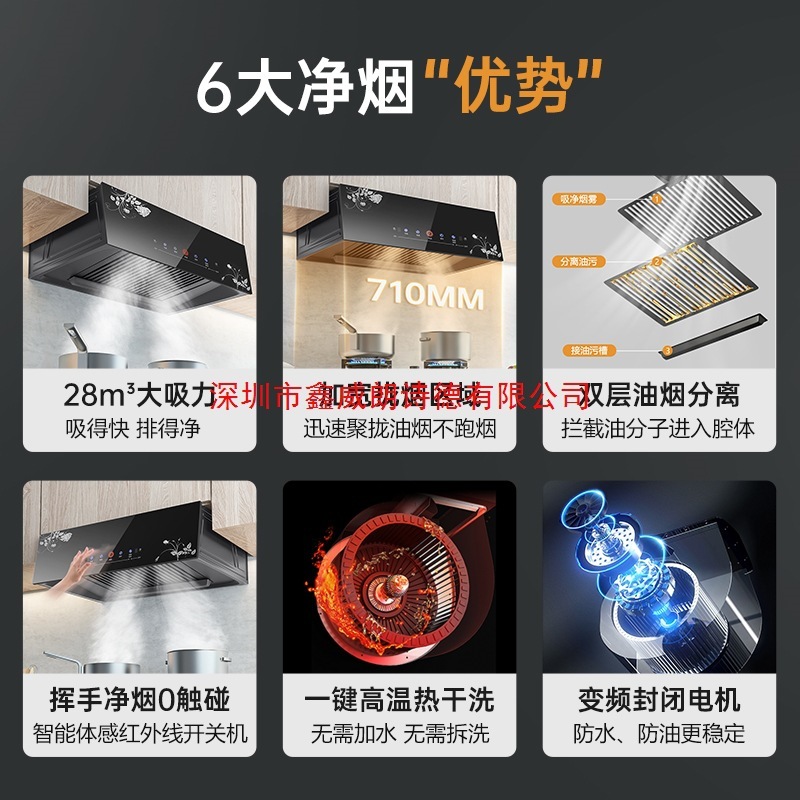 英喜好太太家用厨房农村油烟机自清洗出租房大吸力抽油烟机|undefined