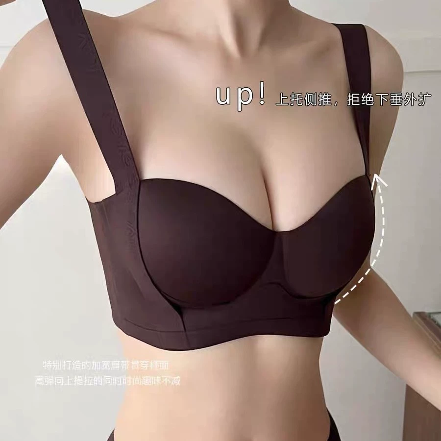 Push up бюстье, поддерживающее нижнее белье, комиксы, топ бюстье, увеличенная толщина