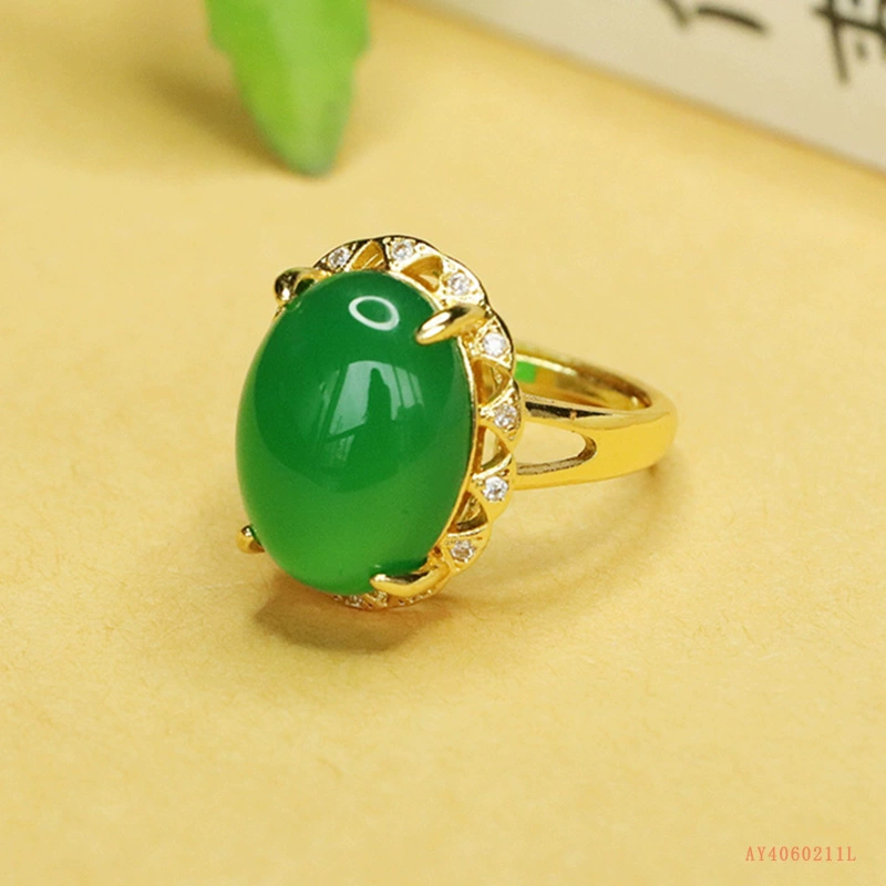爱钰 Agate кольцо нефрит, аксессуар, imitation ice, оптом