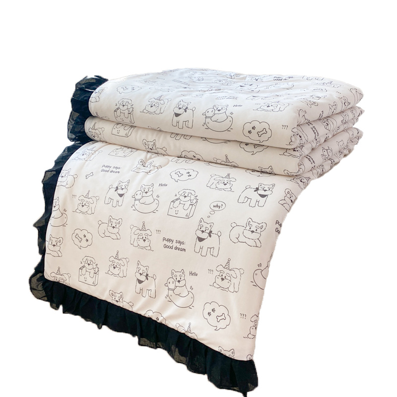Edredón fresco de verano Edredón de aire acondicionado 2024 nuevo estilo edredón fino de verano dormitorio edredón lavable a máquina individual edredón núcleo