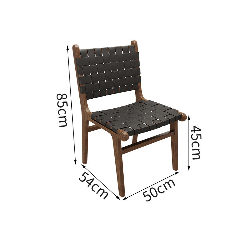 Sillas de comedor de diseño personalizadas para hoteles de alta gama, sillas de ratán de madera maciza, sillas de ocio, venta al por mayor comercial.