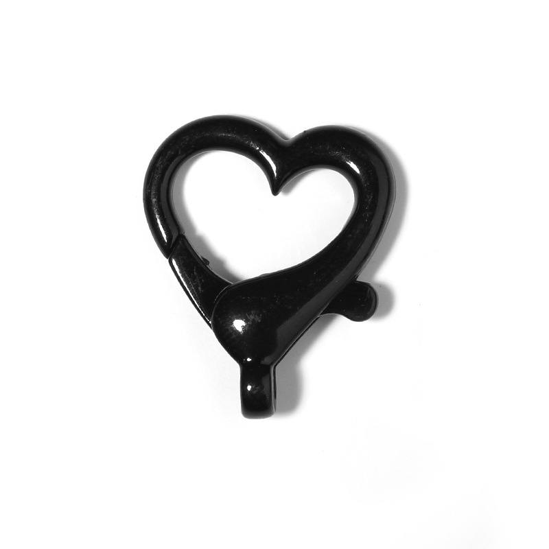 10 PCS/Package Alloy Heart Shape Lobster Clasp Simple Style display picture 14