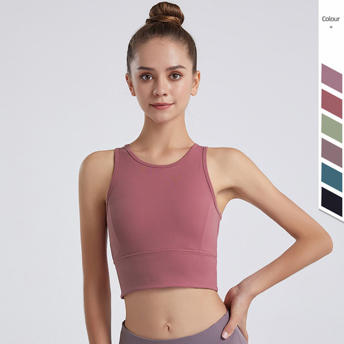 New European and American Sleeveless Sports Vest for Women: Sexy Backless Mesh Fitness Top—Perfect for Running, Outdoor Wear, and Yoga Underwear