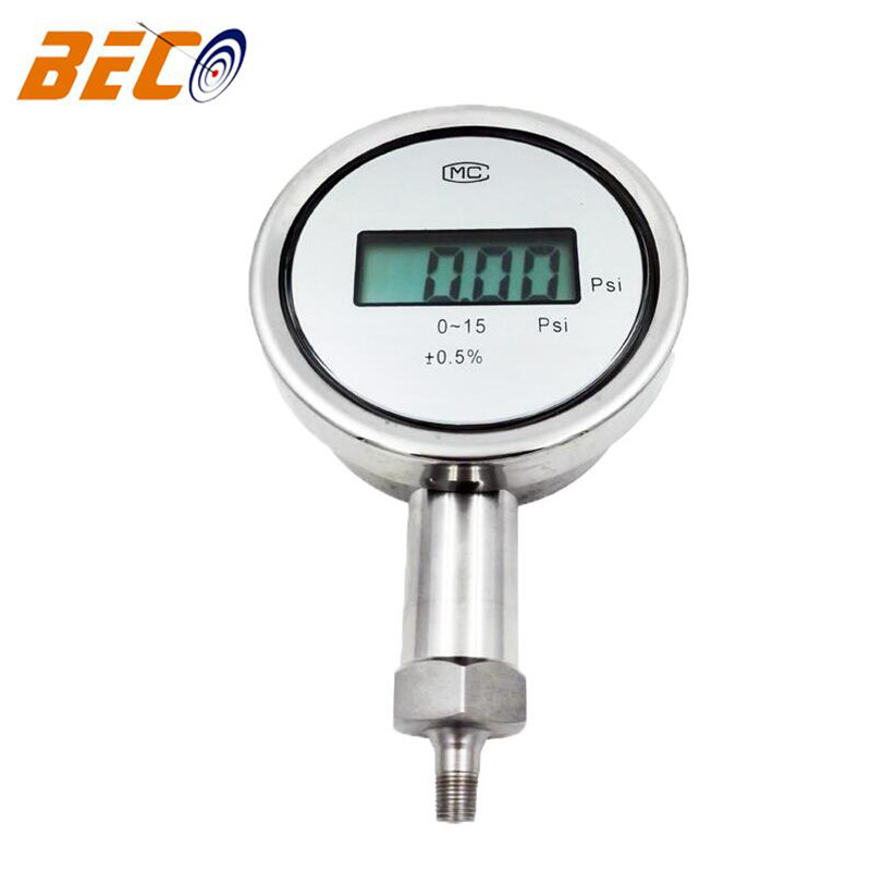 品质可靠 电子压力表 径向数显压力表 全不锈钢压力表 数字压力表