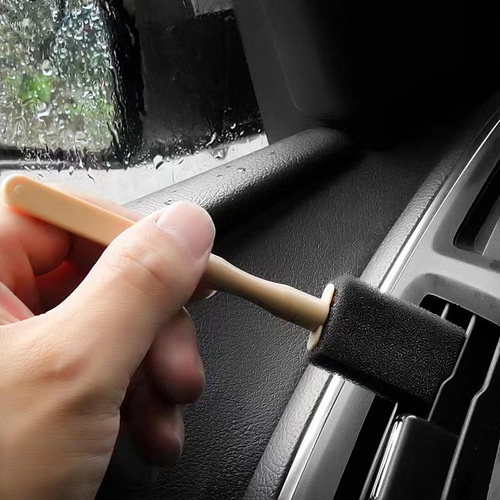 Car air conditioning outlet cleaning brush interior cleaning tool dust sponge gap brush grille sponge brush