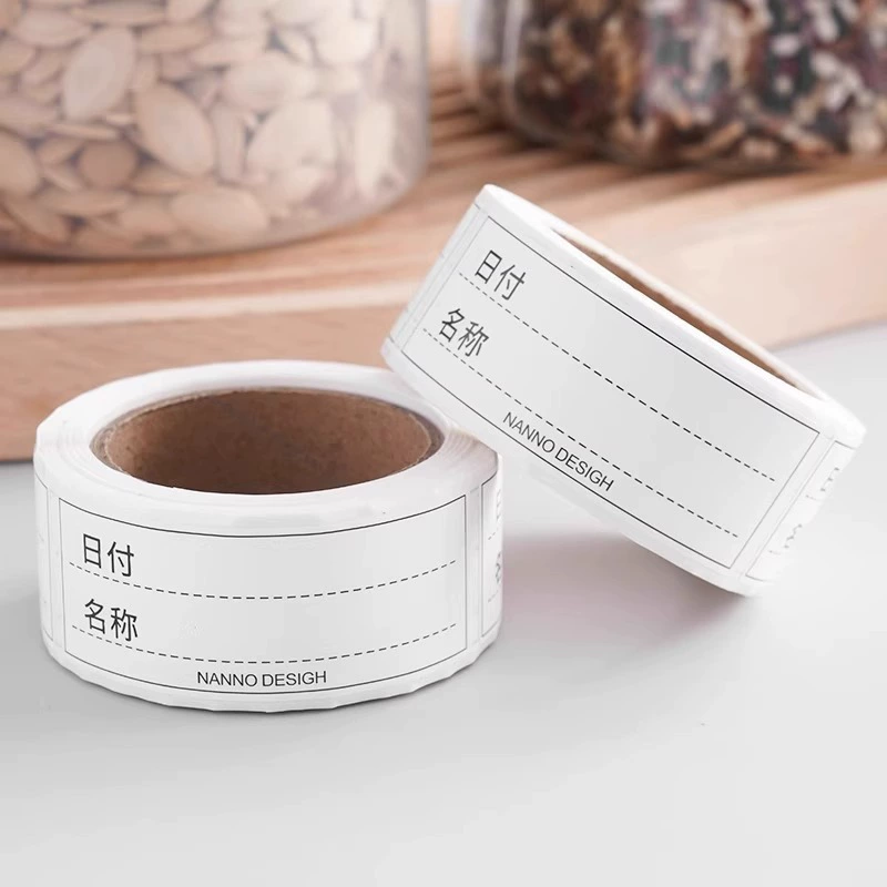 Повторное использование самоклеящихся водонепроницаемых самоклеящихся рукописных этикеток наклейки Многофункциональная бутылка банки разрывная этикетка наклейки