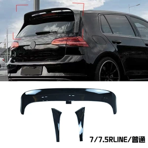 Suitable for Volkswagen Golf 7/7.5 14-21 CS tail wing adhesive installation of three-stage large spoiler