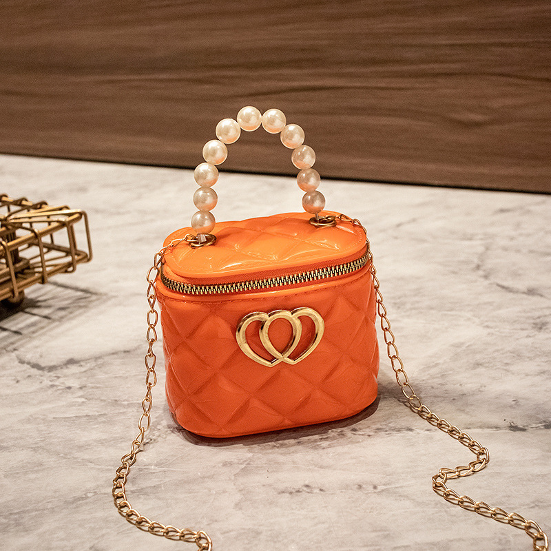 2023 bolsas de moda de jalea de balde bolsas de cadena bolsas de perlas de silicona bolsas de mano bolsas de comercio exterior Mimi bolsas