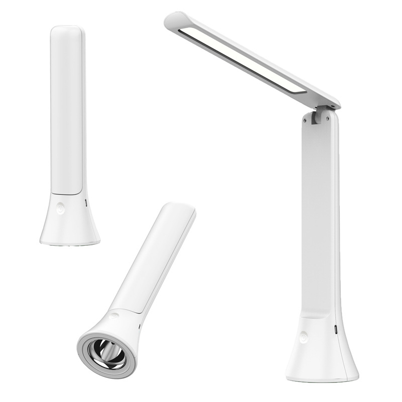 新款 创意led台灯 USB充电手电筒应急照明卧室宿舍便携跨境台灯|ms