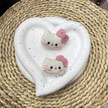 新款可爱充棉卡通刺绣蝴蝶结小猫咪儿童各种衣服外套配饰包包配件