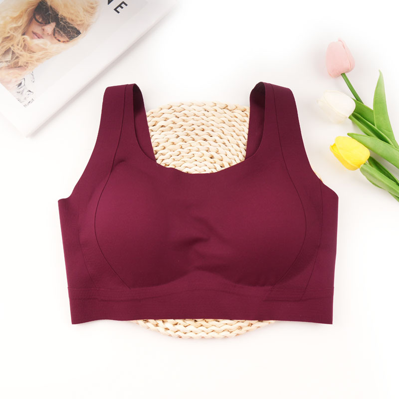 Sujetador Chendian, levantamiento, soporte, copa fija, sujetador de recolección sin costuras, ropa interior, tipo de ajuste de leche para mujer, transpirable y cómodo