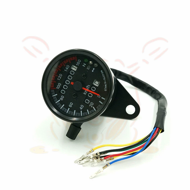 Мотоциклетный ретро-модифицированный маленький прибор/с индикатором, светодиодный двухцветный 70, ретро-одометр, прибор для обезьянки
