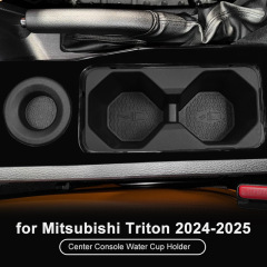 24-25種類の三菱L200/TRITON水杯座ダンパーリミット車用飲料ラック収納シートに適用します。