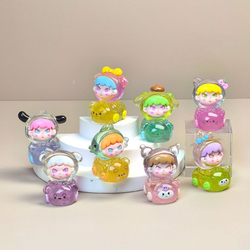 透明な大きな姉妹の車 diy ジュエリー樹脂アクセサリー車の装飾品プレイテーブルキーホルダートレンディな卸売クリエイティブクリーム接着剤|undefined