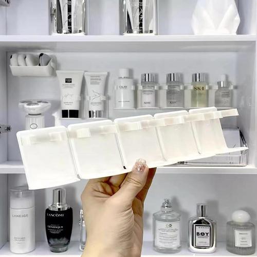 免打孔镜柜联排置物架浴室神器收纳化妆品护肤品