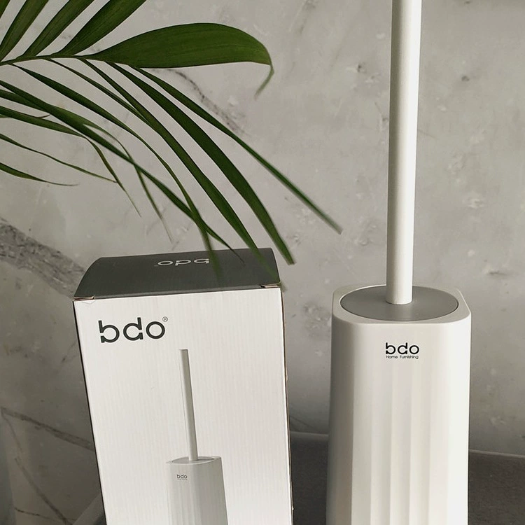 Щетка для унитаза с волнистым узором, скандинавская сливная настенная щетка для унитаза, белая щетка для чистки ванной комнаты без перфорации, легкая роскошная щетка