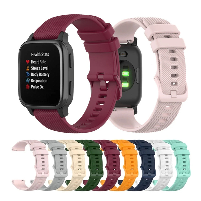 18Mm/20Mm/22Mm Small Checkered Pattern Suitable for Garmin Venu Sq Venu 2/3/4 245 645 Wristband 18Mm/20Mm/22Mm Small Checkered Pattern Suitable for Garmin Venu Sq Venu 2/3/4 245 645 Wristband