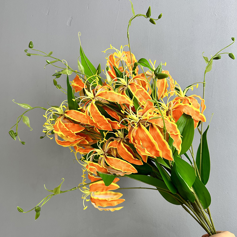 Artificial Realistic Flame Calla Lily Nordic Home Decor Soft Engineering Hotel Wedding Decoration Flowers_voghion.com