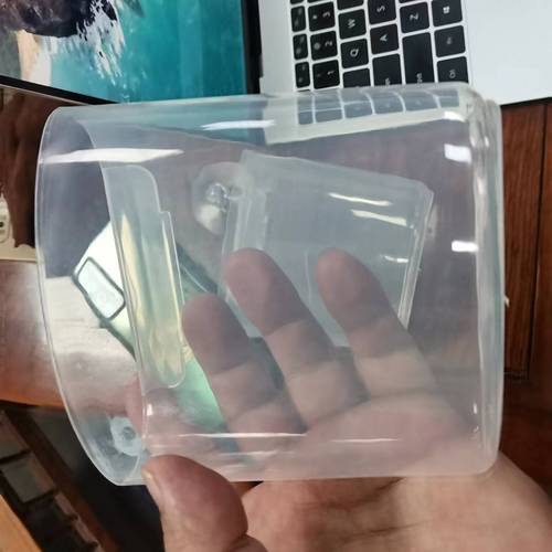 Ins-style transparent hanging cup desktop clutter organizer hanging cup beauty salon small trolley tool portable storage basket