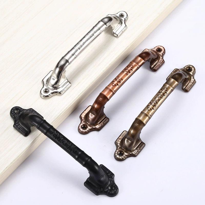 Ручка из нержавеющей стали Дверь шкафа Удлиненная ручка Ящик шкафа Дверная ручка шкафа Одно отверстие Ручка из черного золота