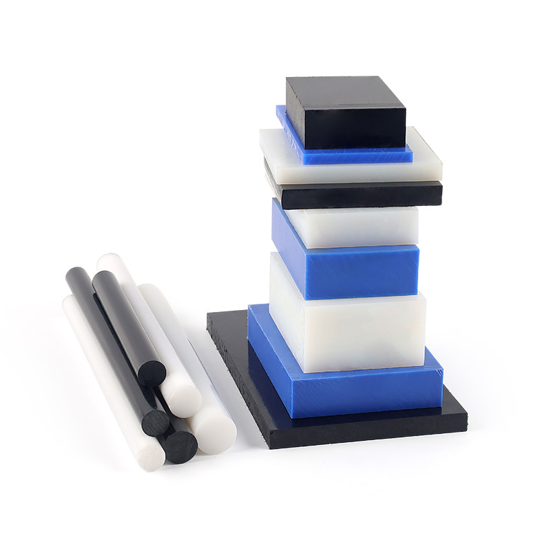 厂家批发 黑色白色PA66尼龙板 浇铸蓝色MC901尼龙板材精密加工