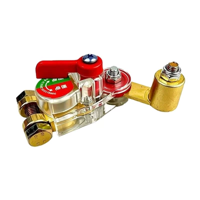 Car Battery Power-Off Switch, Car on the line of fire