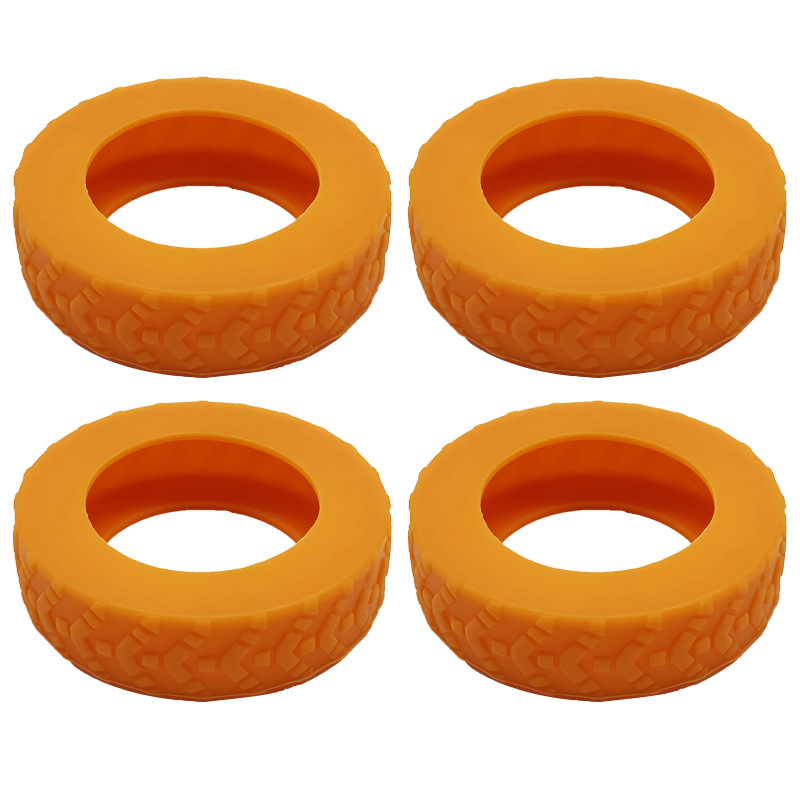 2 세대 휠 세트 큰 오렌지 4 팩