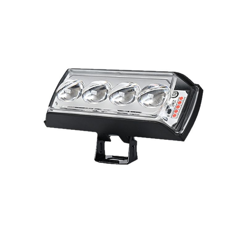 Lámpara de luz corta de tres lados de motocicleta LED flash de explosión de luz intensa exterior de farol integrado de pavimentación de carretera para vehículo eléctrico image 12