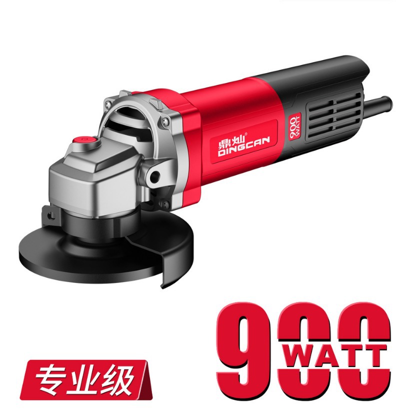 跨境110V-220V鼎灿切割机100C角磨机900瓦打磨切割专业手持磨光机