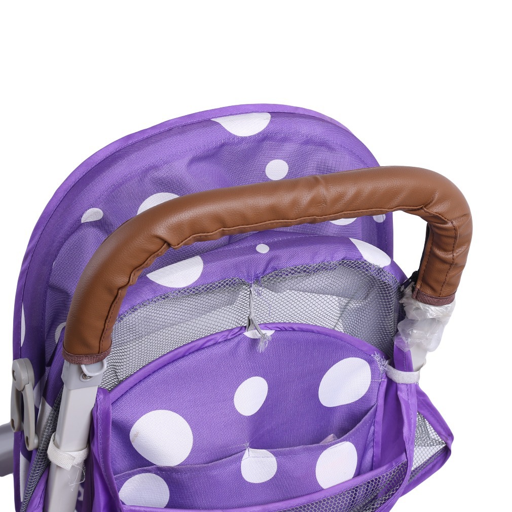 Infant stroller handle cover PU leather protective cover stroller accessory leather handle cover washable zipper style
