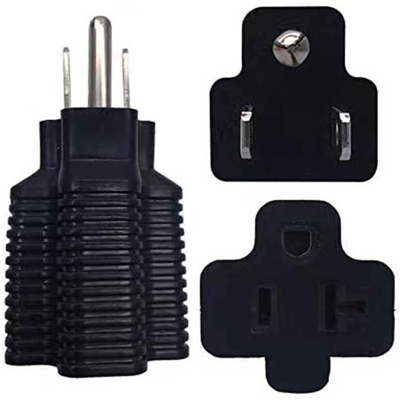 供应美规转换头ULETL6-15P转C13电源插头美式转换接头6-15P延长线