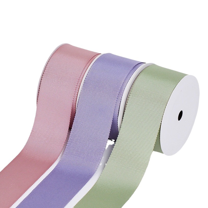 3,8 cm de ancho de poliéster cinturón de sombrero DIY Flor de embalaje de regalo accesorios de borde de la ropa engrosada cinta de poliéster cinturón de sombrero