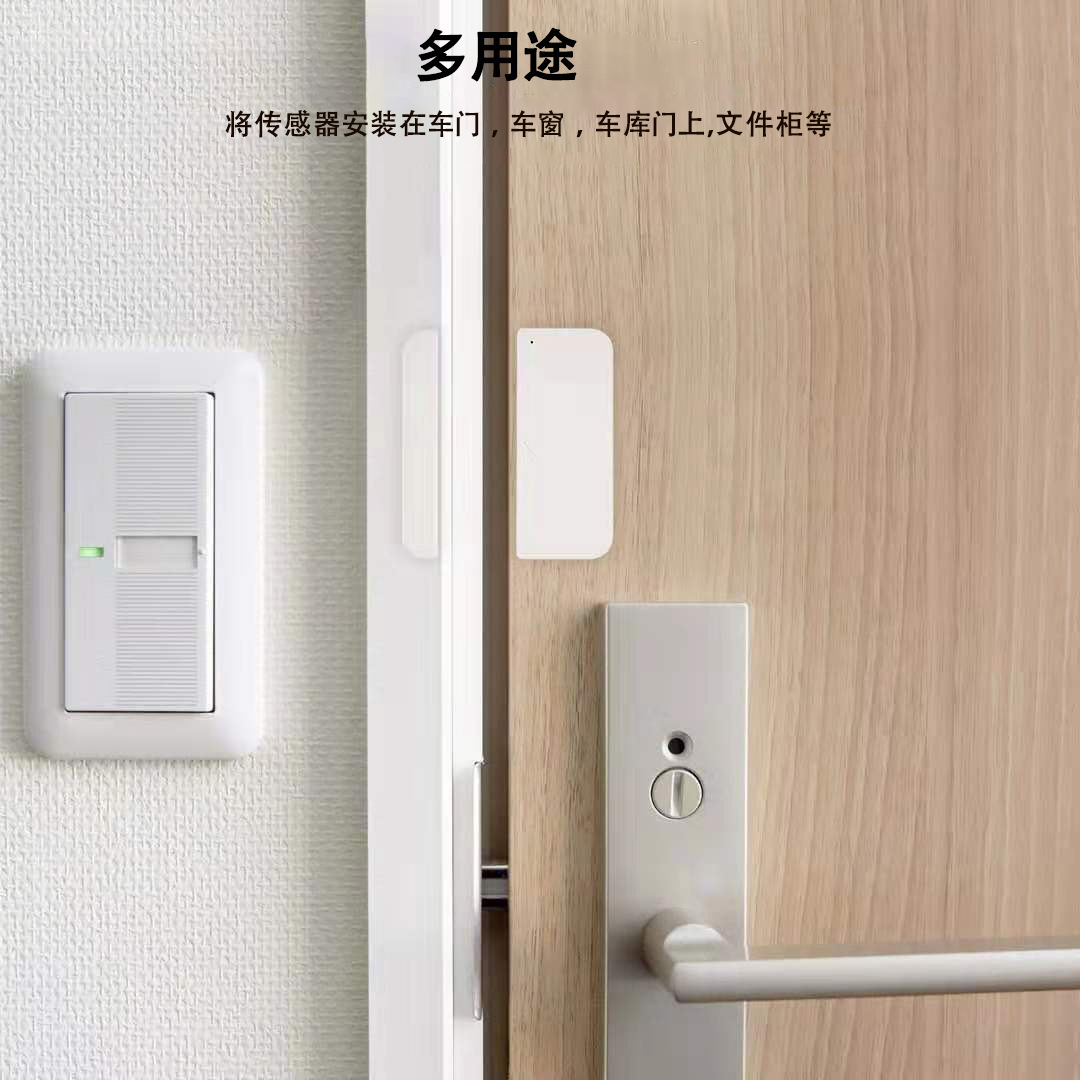 Graffiti WiFi puerta sensor magnético alarma casa inteligente escena vinculación disparador inalámbrico puerta y ventana interruptor magnético