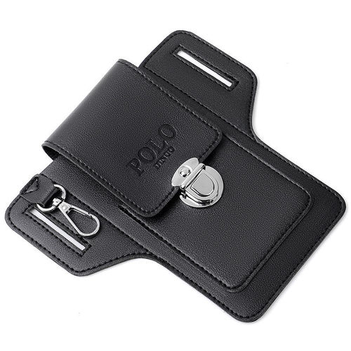 Genuine cowhide mobile phone waist bag new multi-functional belt hanging key mobile phone case mobile phone bag construction site work bag