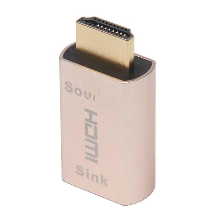 HDMI graphics card deceiver DP virtual display HDMI fake load HDMI DP EDID HDMI lock screen protector