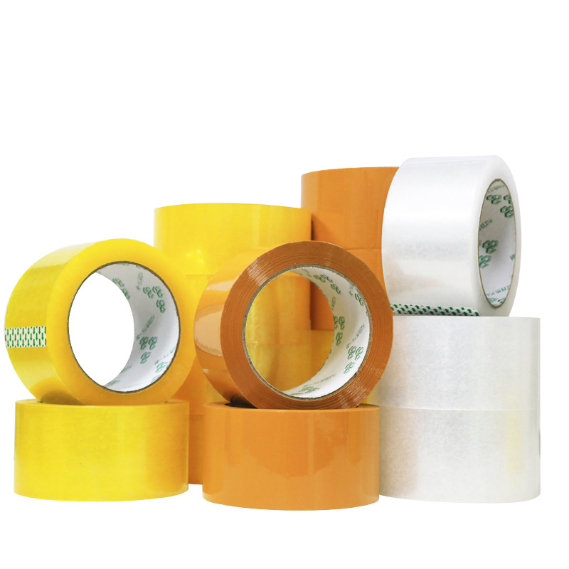 Los fabricantes de cintas de sellado venden directamente papel adhesivo de sellado transparente comercio electrónico cinta de sellado para embalaje expreso FCL al por mayor