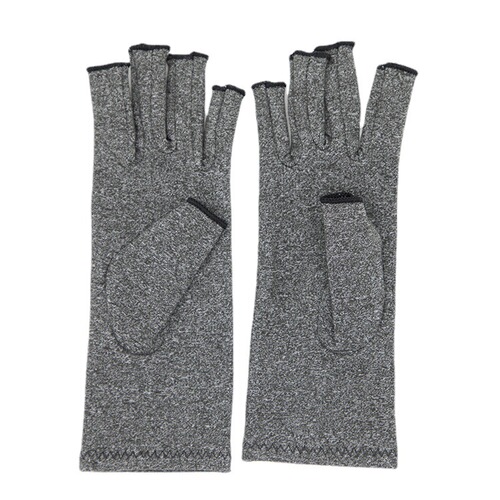 Amazon Cycling Half Finger Pressure Gloves Outdoor Inflammation Joint Training Anti-Slip Running Fitness Sports Cycling Gloves