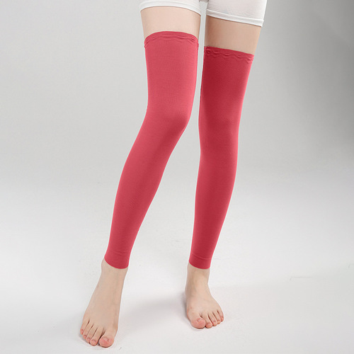 Modal leg and knee warmers, ultra-thin for spring and summer, warm for old cold legs, suitable for men and women, joint paint cover for summer air conditioning and sleeping
