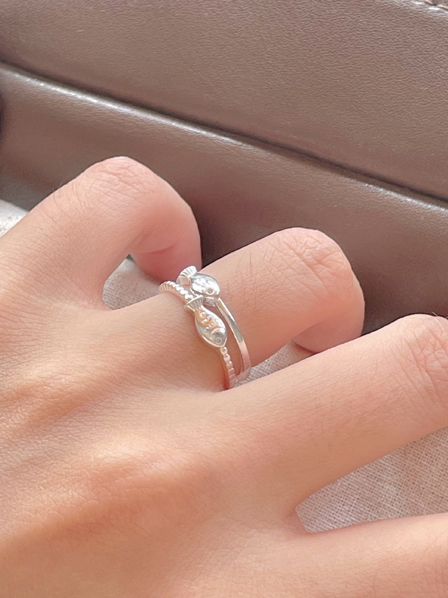 2g Weight Rings Classification Adjustable Ring Size 1 Piece Quantity Daily Occasion 925 Sterling Silver Material Fish Pattern Women's Gender Simple Style Style 925 Sterling Silver Fish Rings 925 Sterling Silver Rings 4