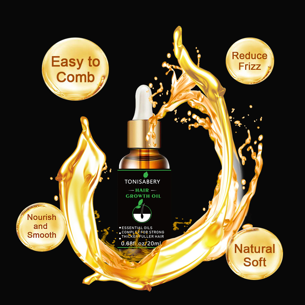 Hair scalp dry and damaged repair hair care smoothing essential oil_voghion.com