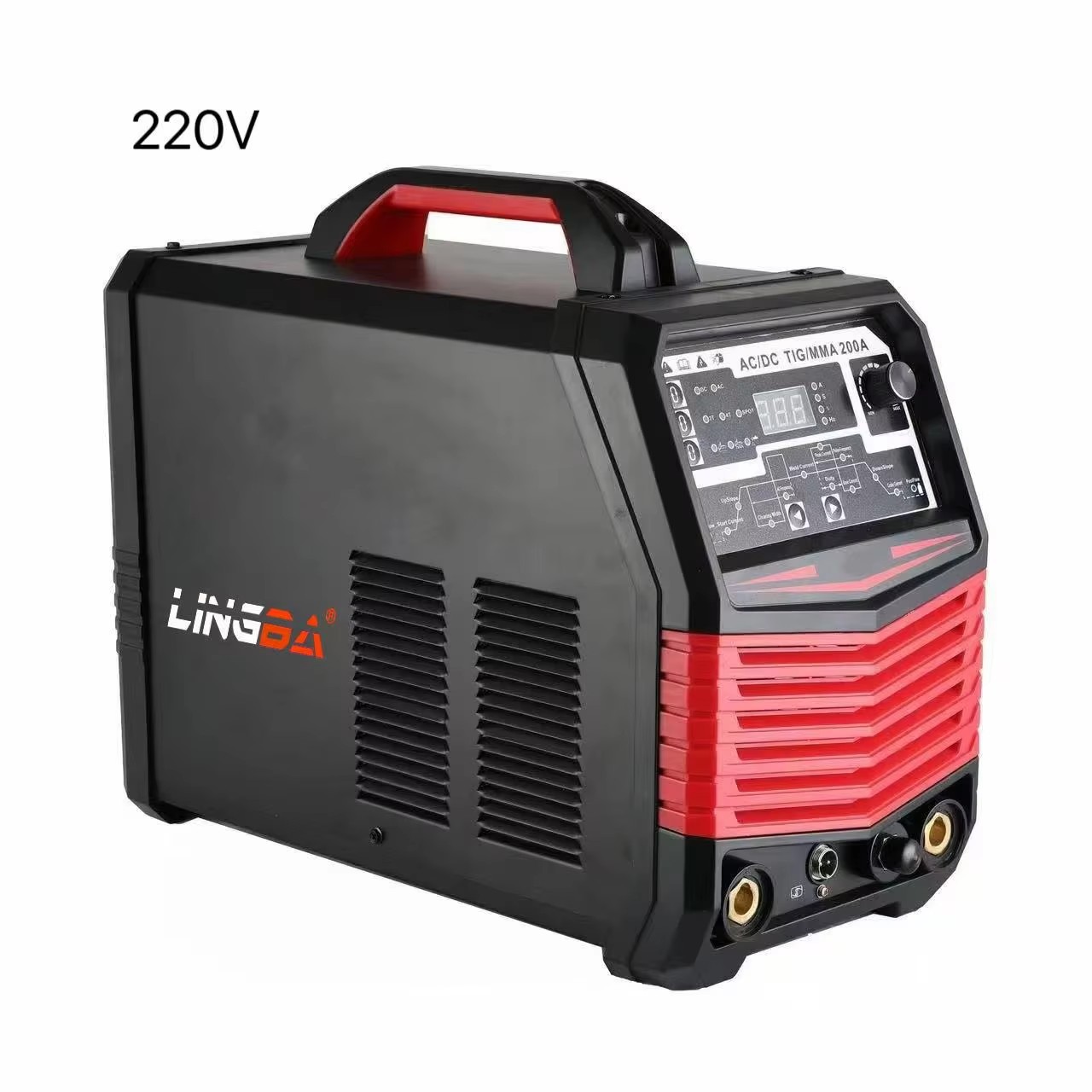 Lingba 230V/200A Intelligent Pulse Welding Machine Ac/Dc Tig/Mma-200A