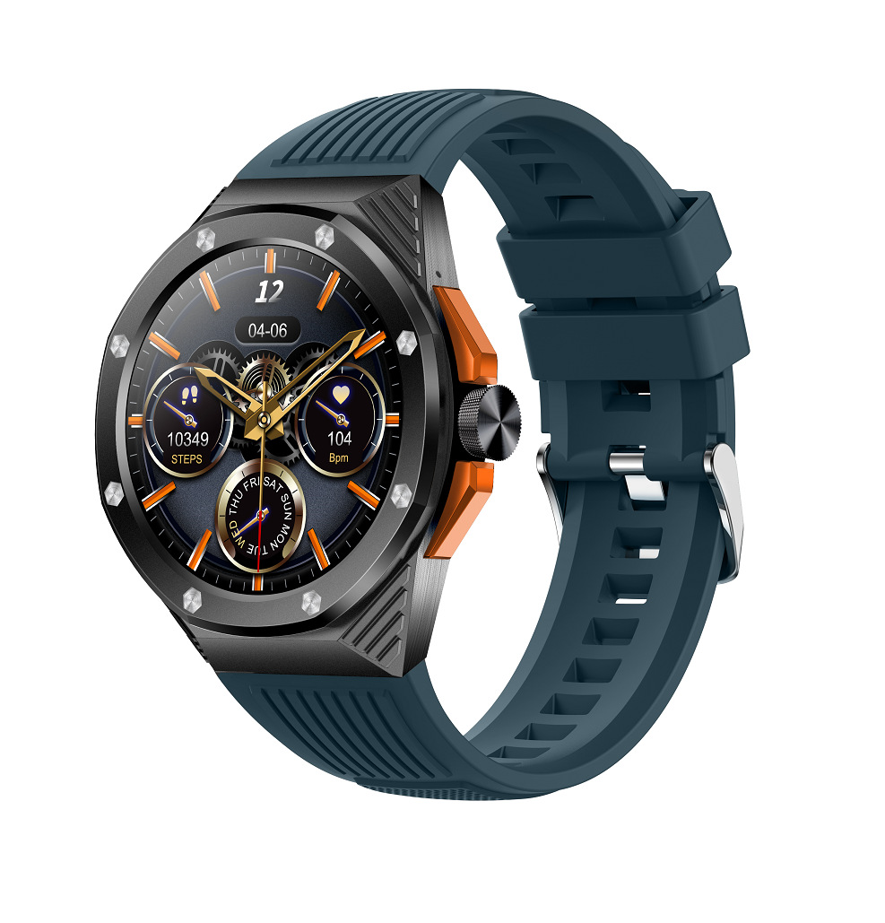 Reloj inteligente HT8 de 1,46 pulgadas con llamadas Bluetooth y codificador cardíaco_voghion.com