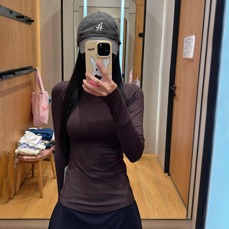 Correct Version! 2026 Spring/Summer New Hold Tight Women's Slim-Fit Long-Sleeve T-Shirt Base Layer Correct Version! 2026 Spring/Summer New Hold Tight Women's Slim-Fit Long-Sleeve T-Shirt Base Layer