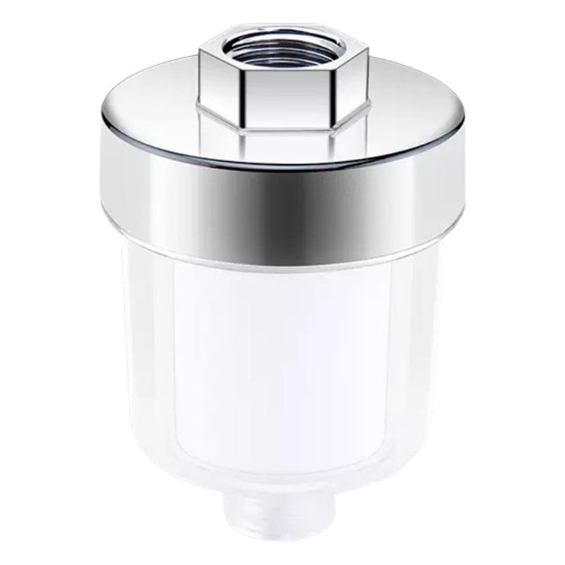 Filtro de ducha frontal grifo doméstico ducha calentador de agua lavadora tubo de entrada PP algodón escala prevención purificador de agua